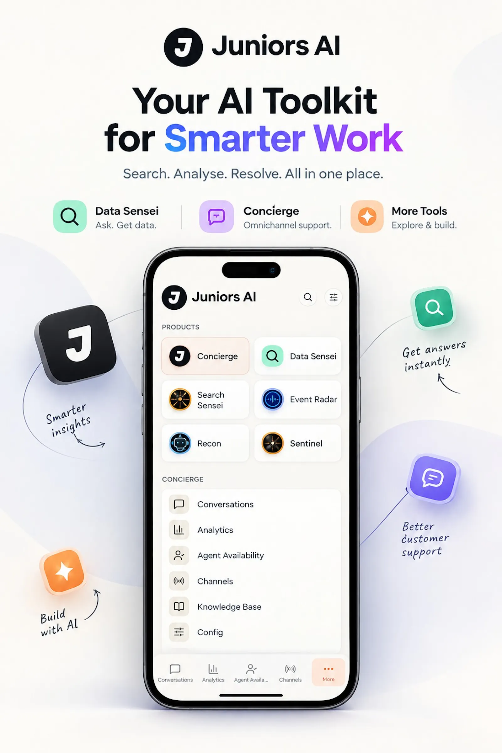 Concierge by Juniors AI screenshot 2