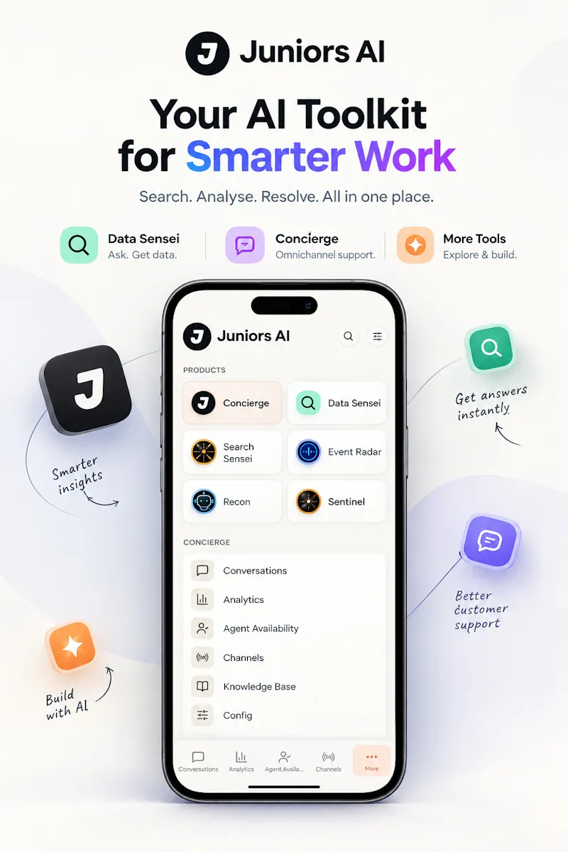 Concierge by Juniors AI screenshot 2