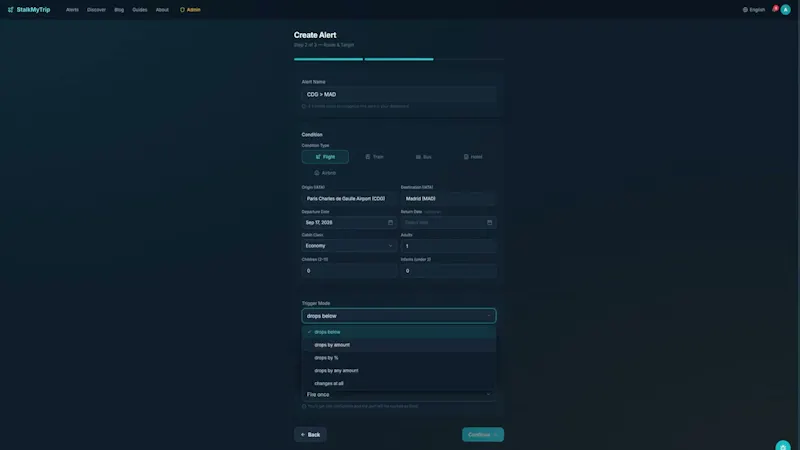 StalkMyTrip screenshot 1 (video preview)