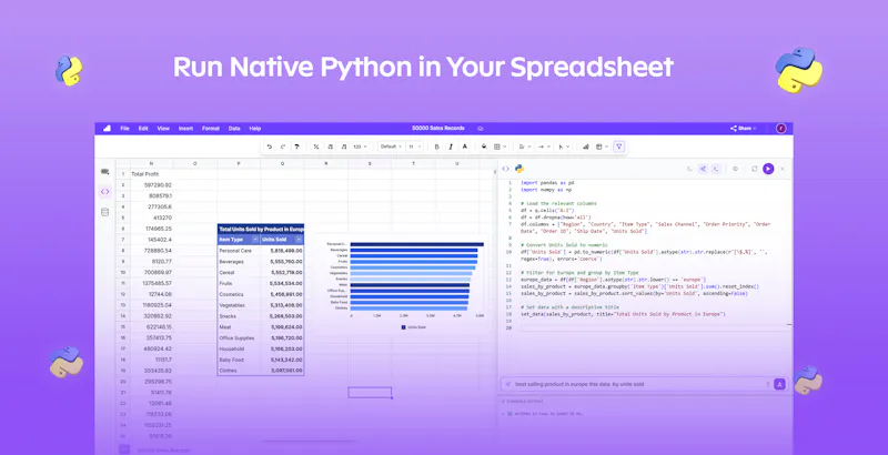 Tablix: The Modern AI Spreadsheet screenshot 4