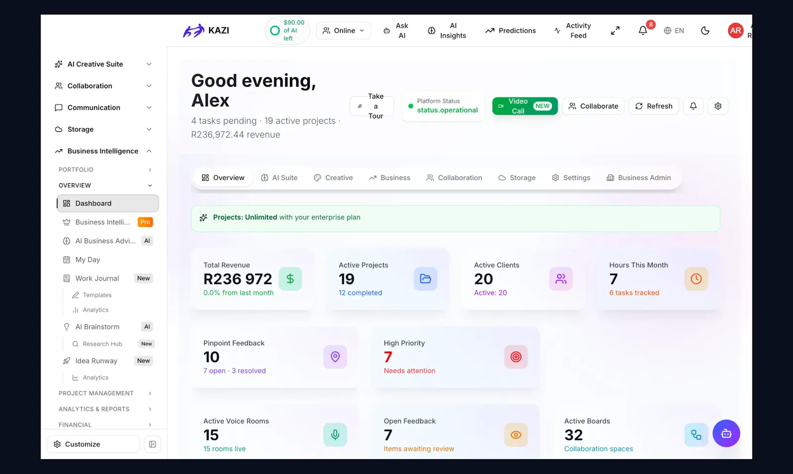 KAZI screenshot 1