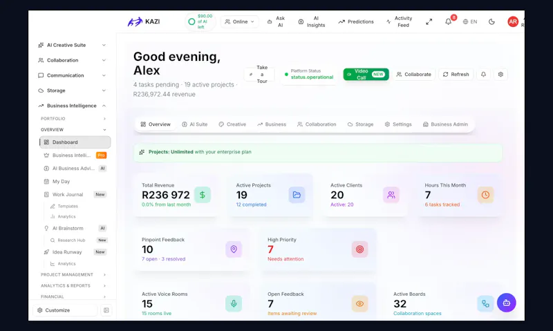 KAZI screenshot 1