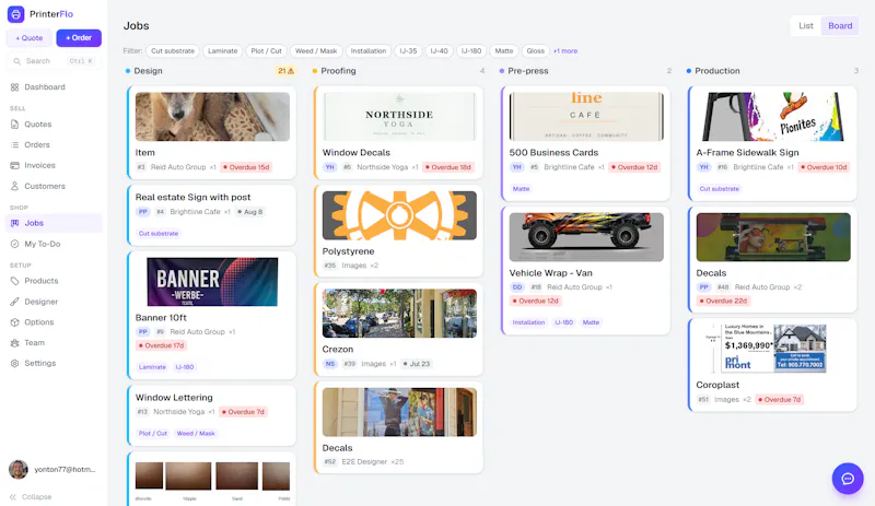 PrinterFlo screenshot 1