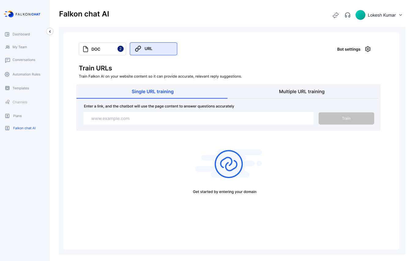 Falkon Chat gallery image