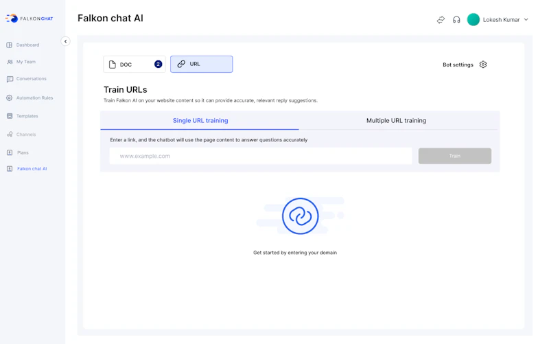 Falkon Chat screenshot 1