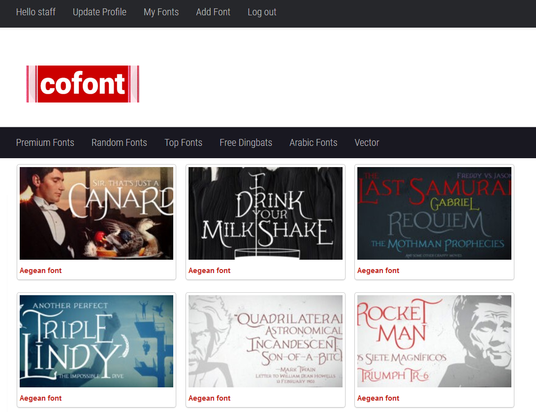 IcoFont gallery image