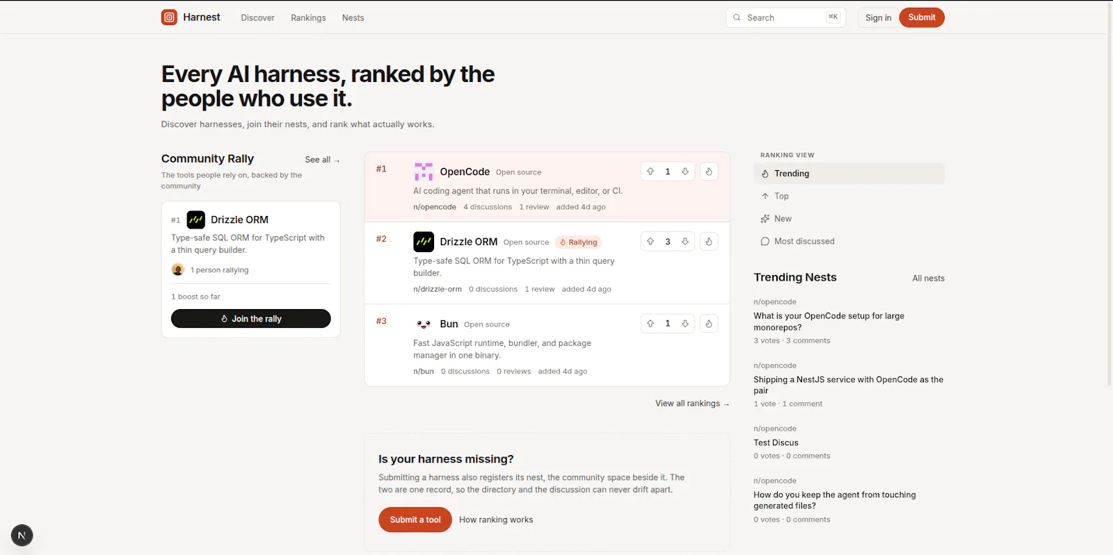 Harnest screenshot 2