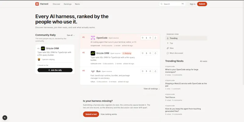 Harnest screenshot 2