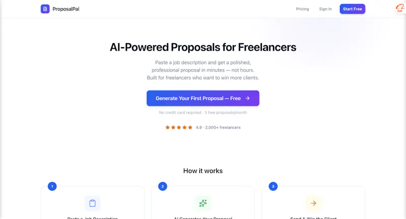 ProposalPal screenshot 1