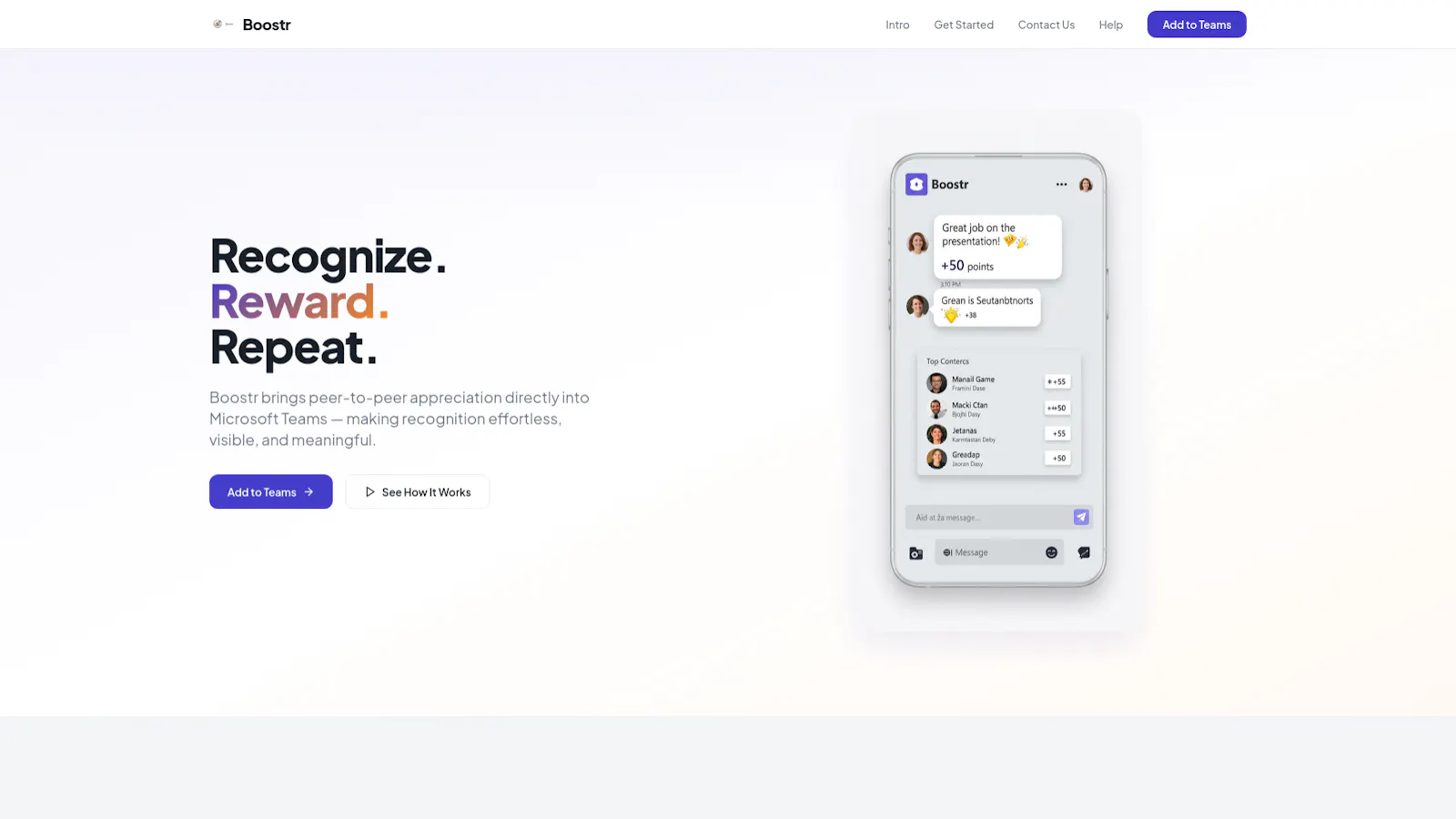 Boostr screenshot 1