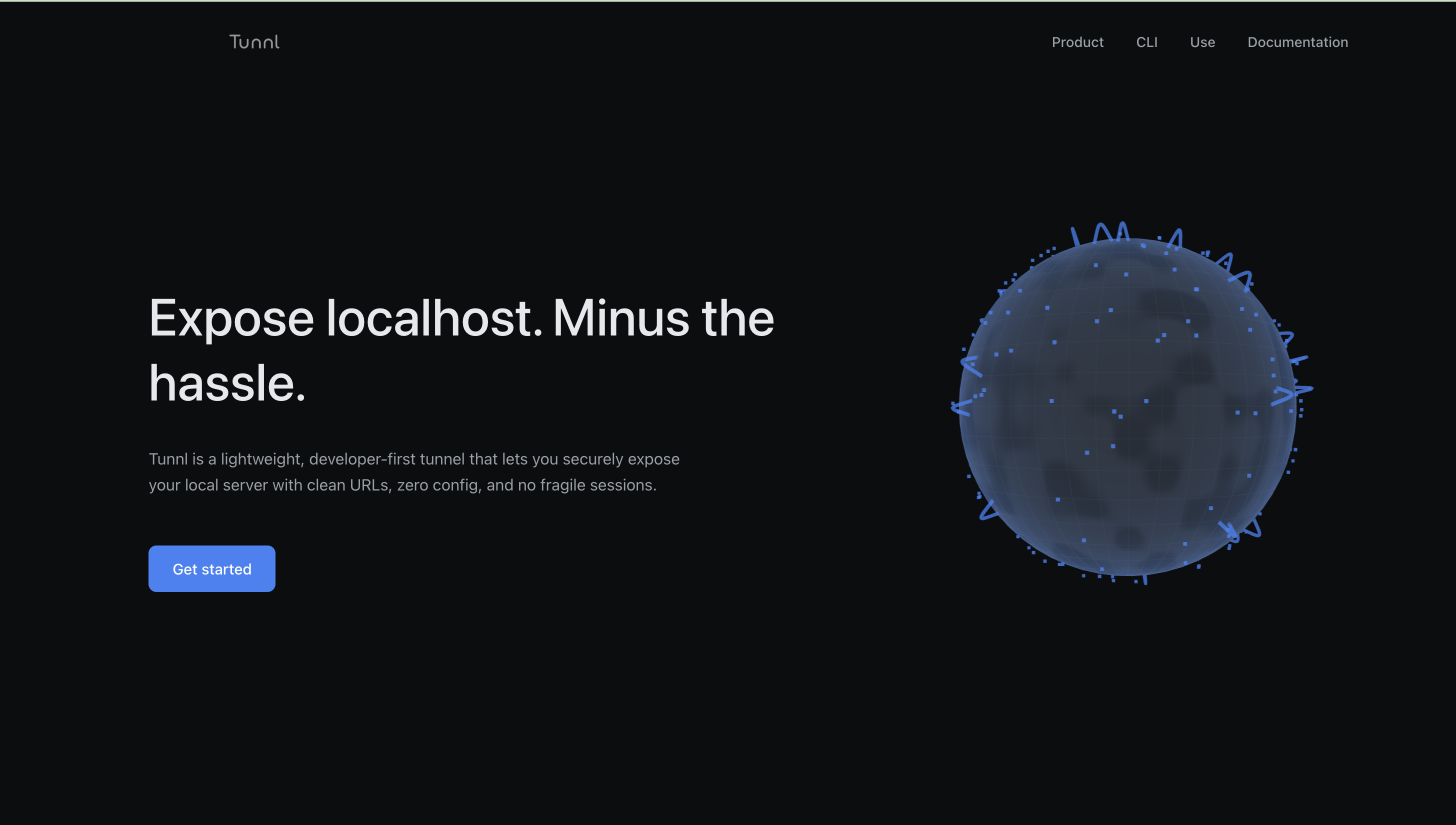 Tunnl - Main product screenshot demonstrating key features and user interface