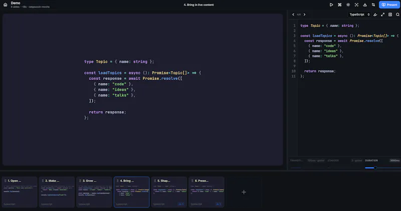 OpenSlides screenshot 2