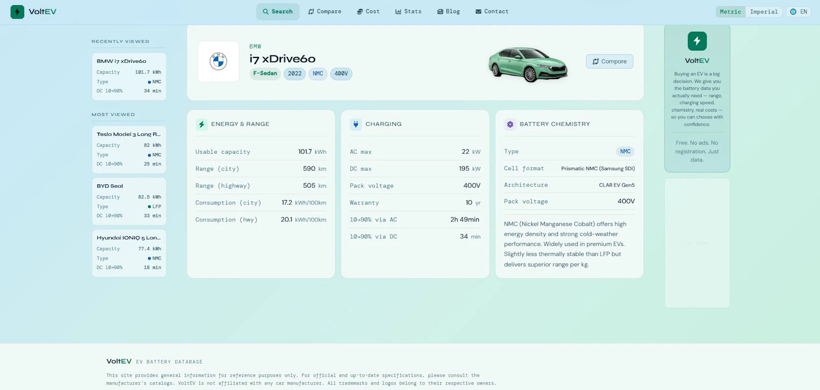 VoltEV screenshot 1