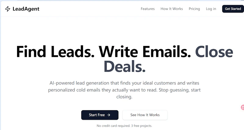 LeadAgent screenshot 1