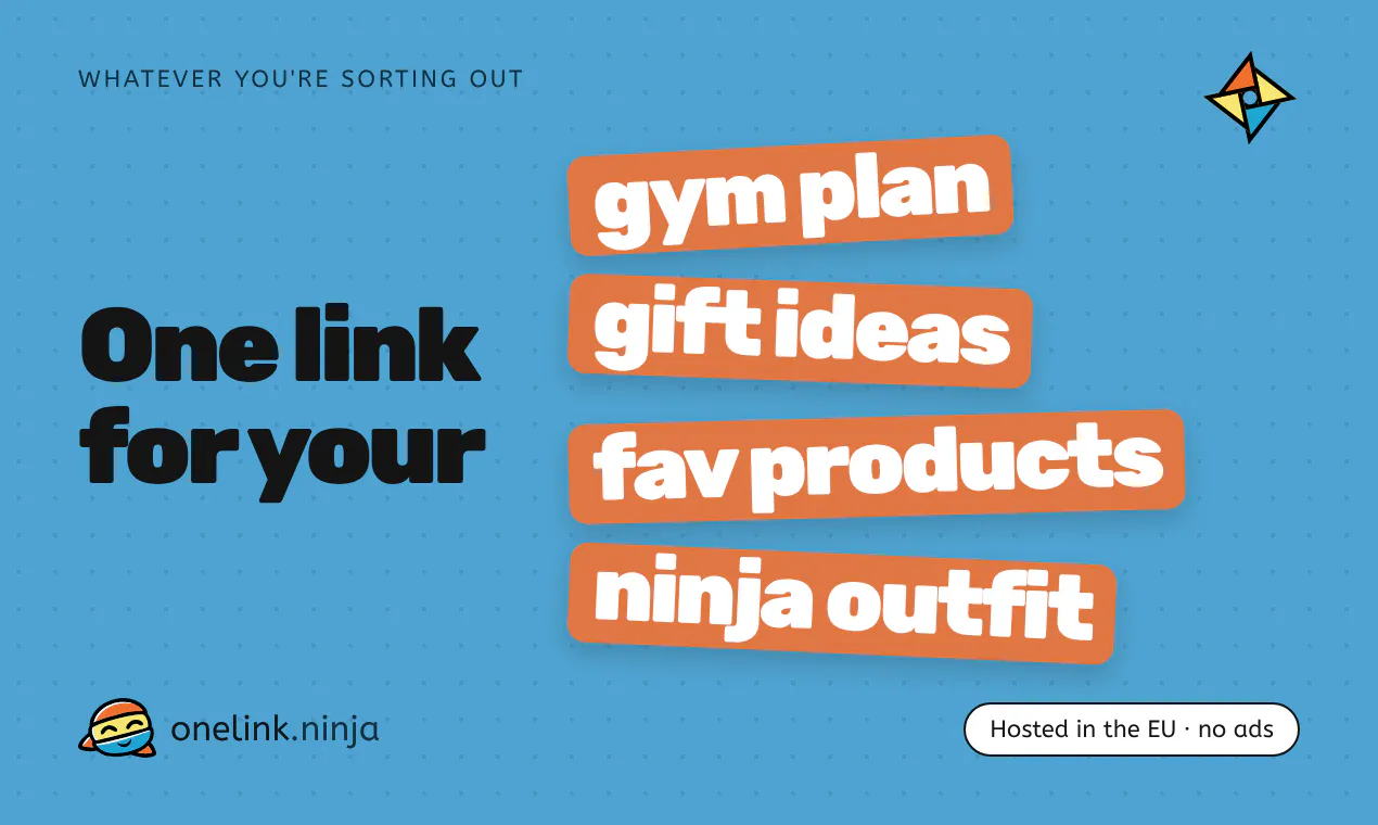 Onelink.ninja - Shareable link lists gallery image