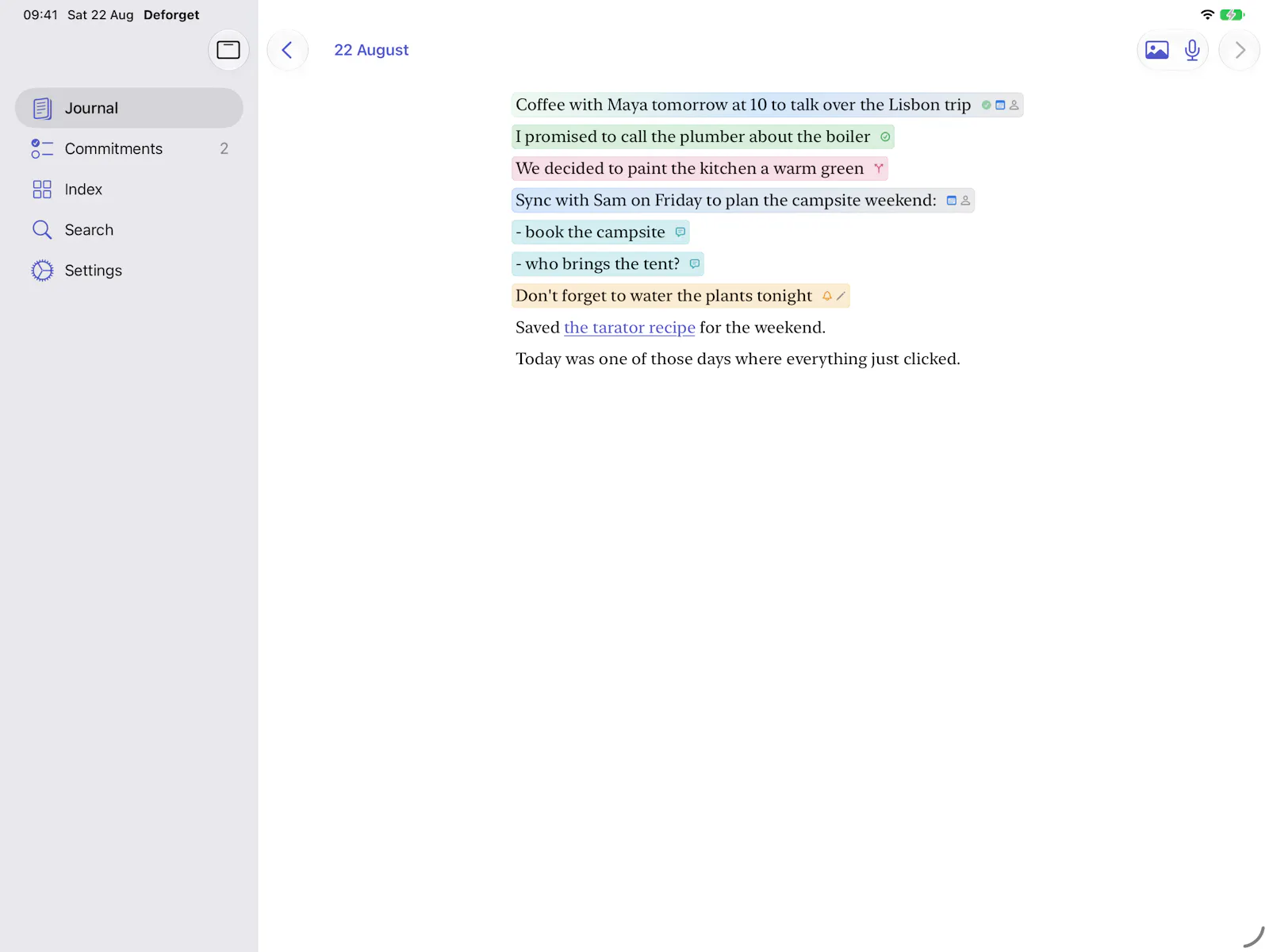 Deforget screenshot 3