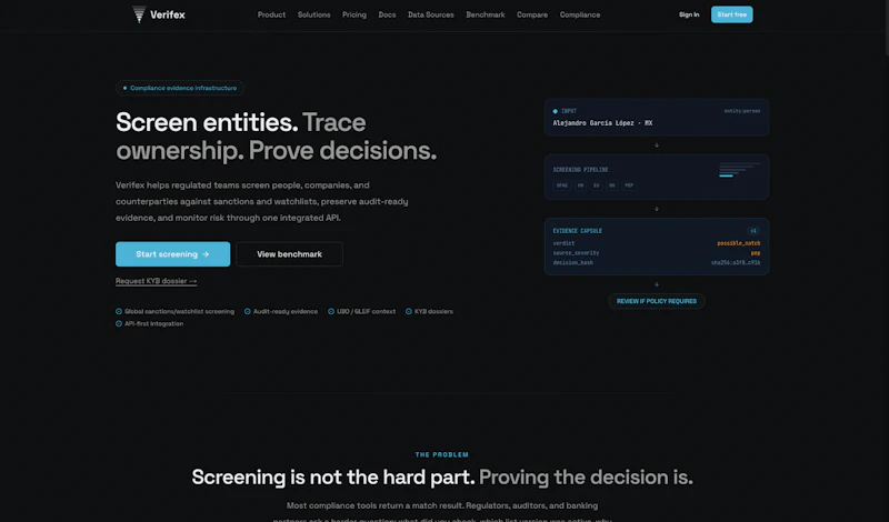 Verifex screenshot 1