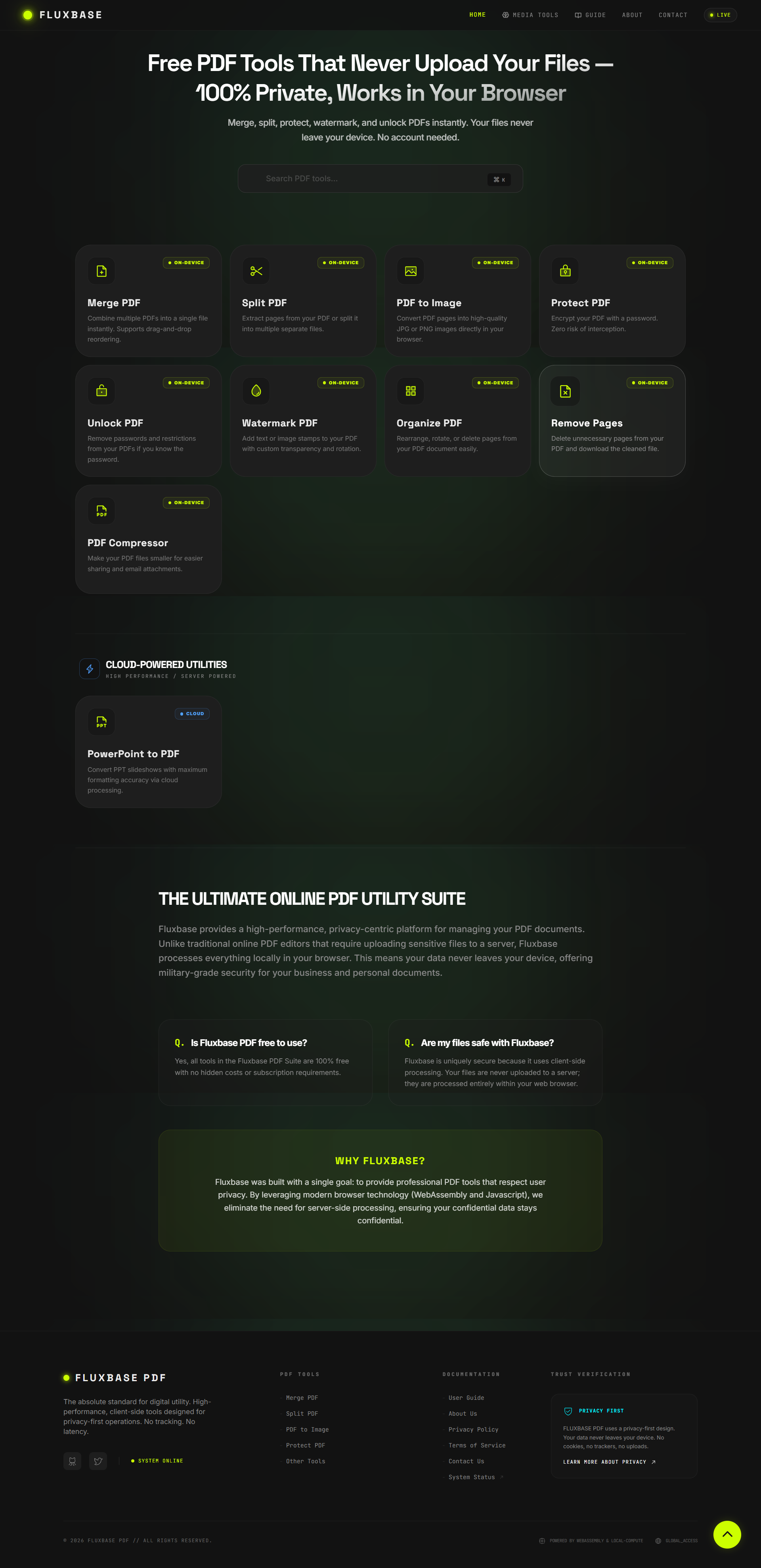 Fluxbase gallery image