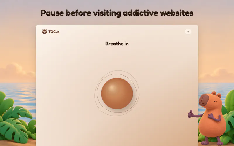 TOCus screenshot 2