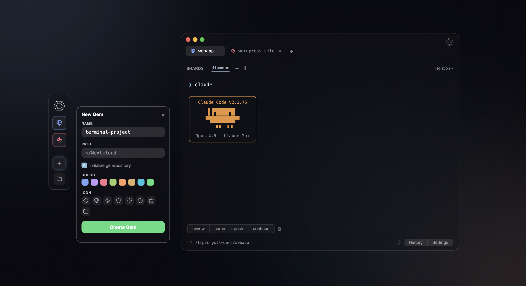 Crystl multitasking terminal for agents gallery image