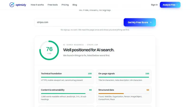 Optmizly screenshot 1 (video preview)