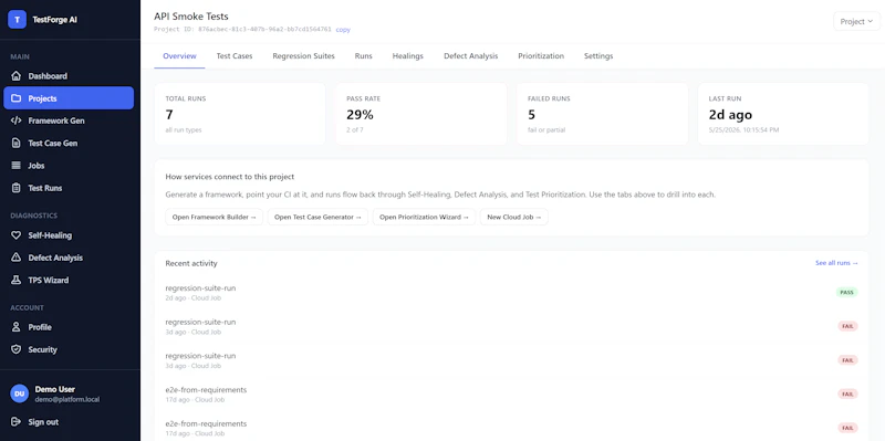 TestForge AI screenshot 6