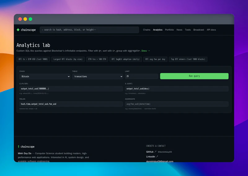 ChainScope screenshot 5