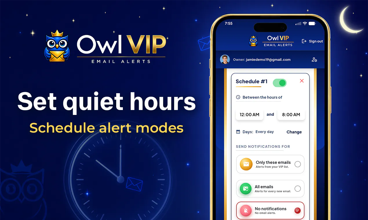Owl VIP Email Alerts gallery image