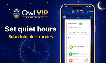Owl VIP Email Alerts gallery image