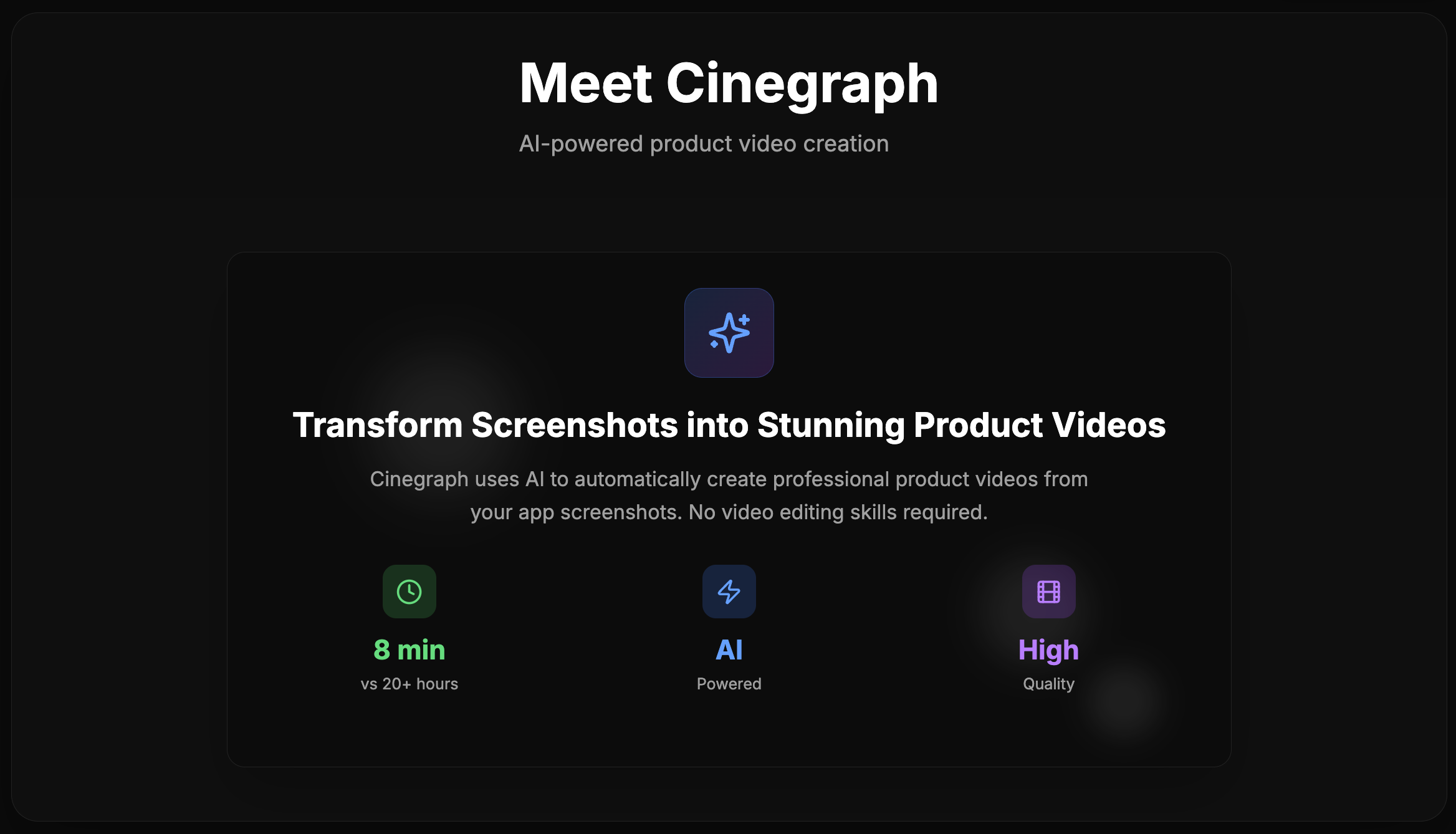 Cinegraph screenshot 1