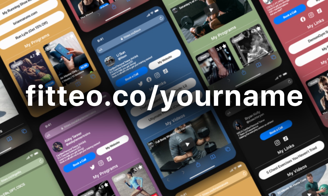 Fitteo Link in Bio Creator gallery image