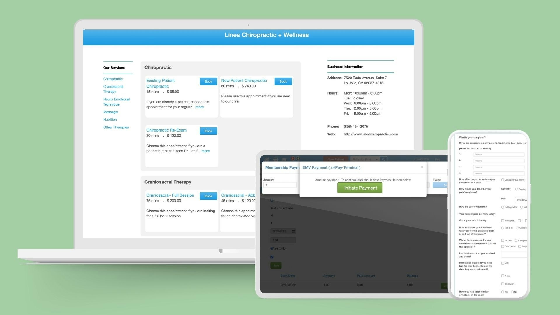 zHealth - Screenshot 4 showing product features and functionality
