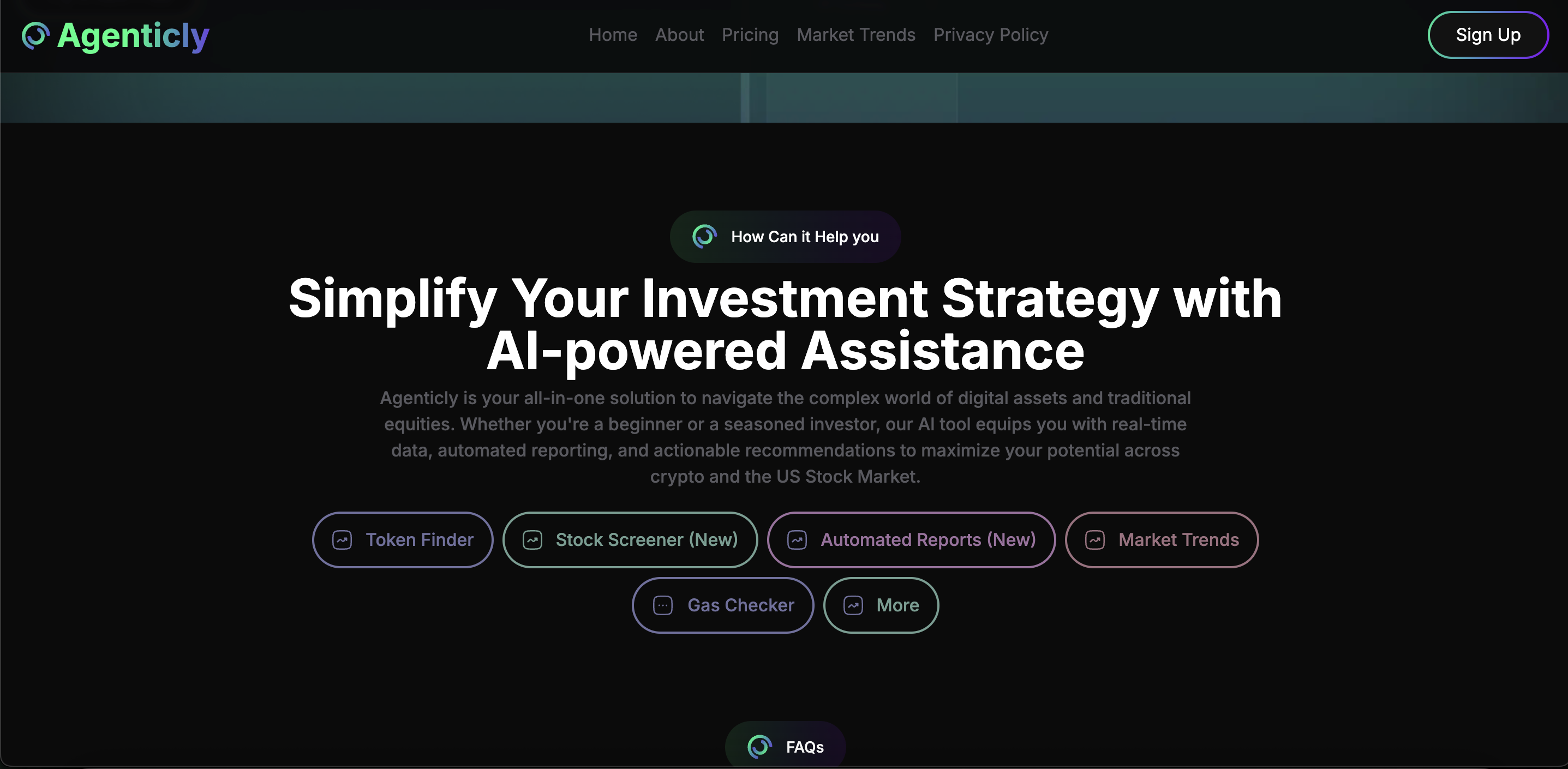 Agenticly - Screenshot 3 showing product features and functionality