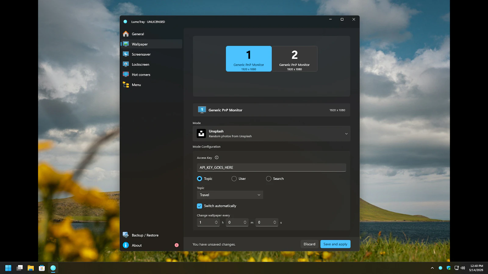 LumoTray screenshot 4