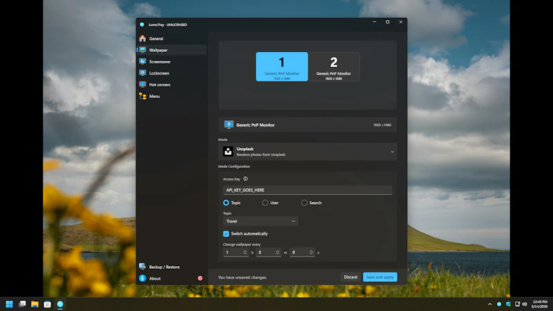 LumoTray screenshot 4