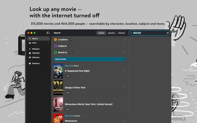 Filmlog for Mac screenshot 2