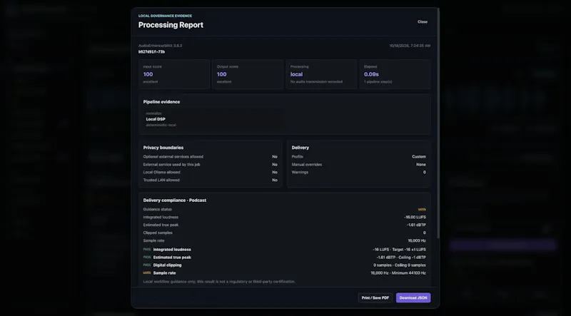 AudioEnhancerMAX screenshot 2
