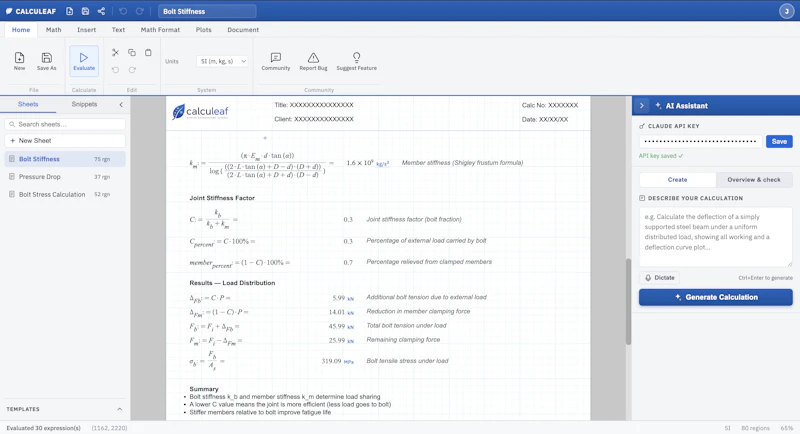 Calculeaf screenshot 2