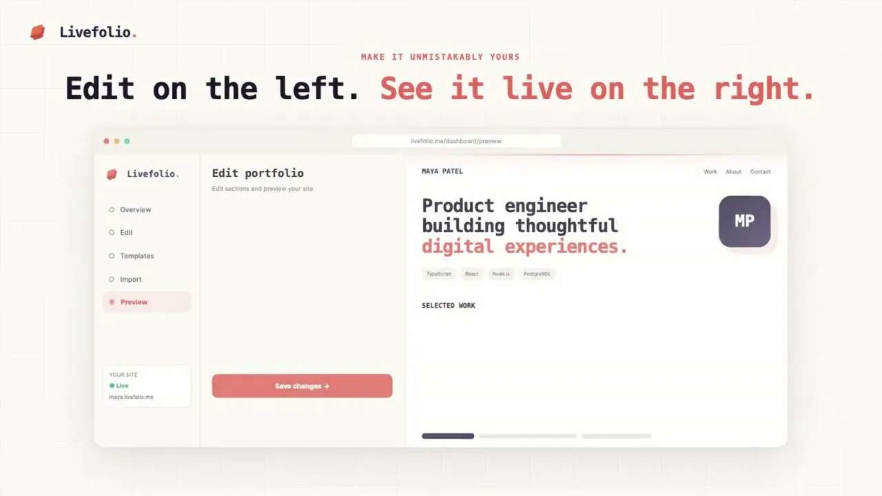 Livefolio gallery image
