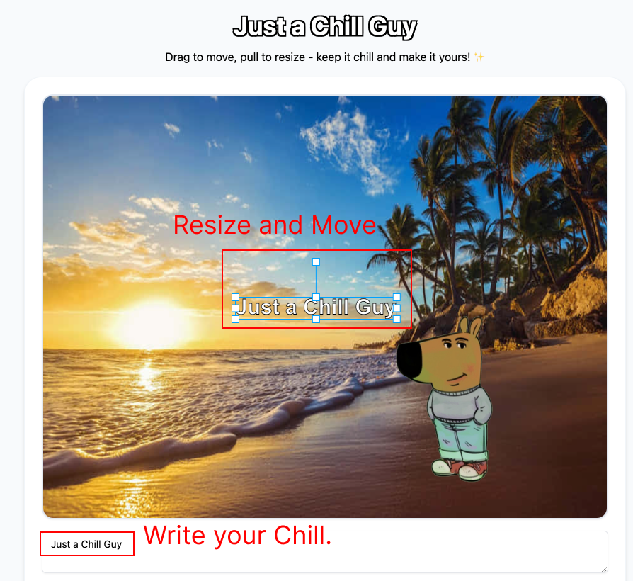 Gewoon een chill guy - meme generator - Je kunt gemakkelijk "Just a Chill Guy" meme maken. media 2