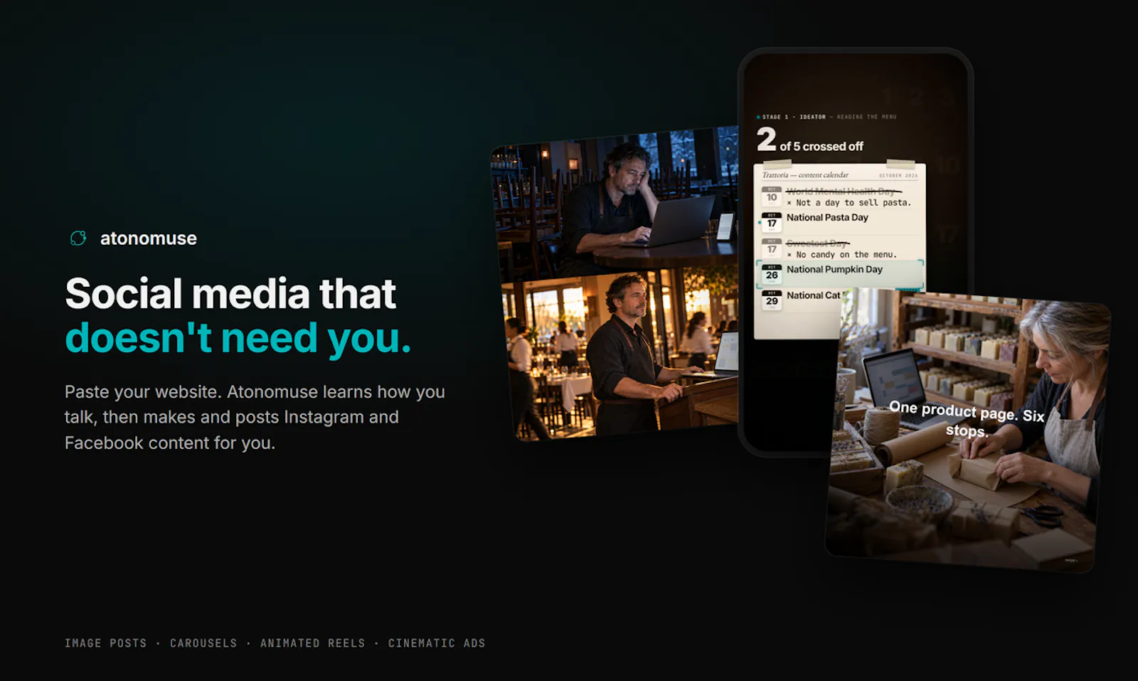 Atonomuse screenshot 2