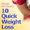 10 Quick Weight Loss Tips