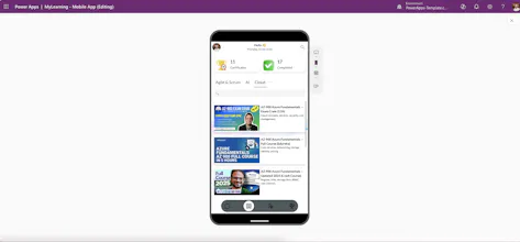 Power Apps templates gallery image