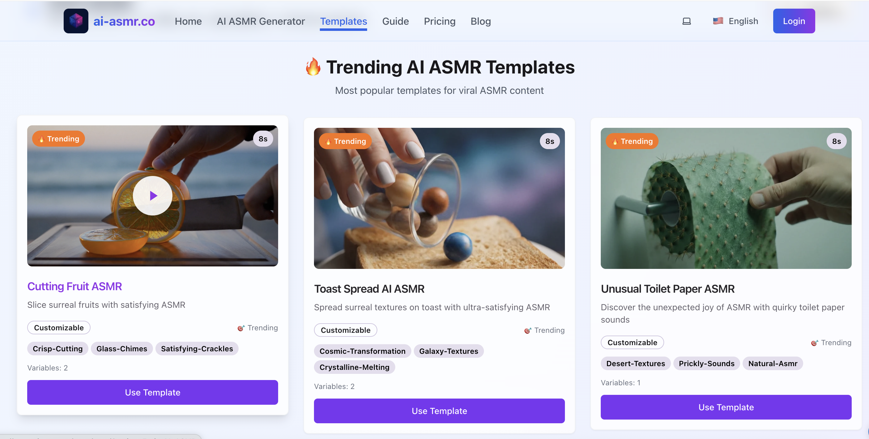 AI ASMR Generator gallery image