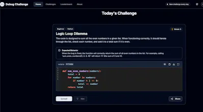 Daily Debug Challenge gallery image