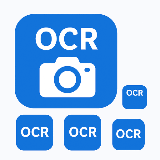 Offline English OCR - Main screenshot showing features and interface