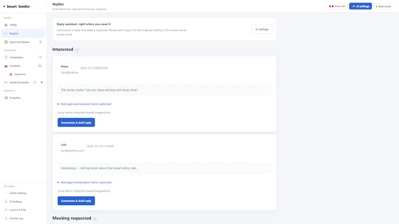 SmartSender screenshot 6