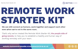 BetterWork Remote Work Start Kit media 1