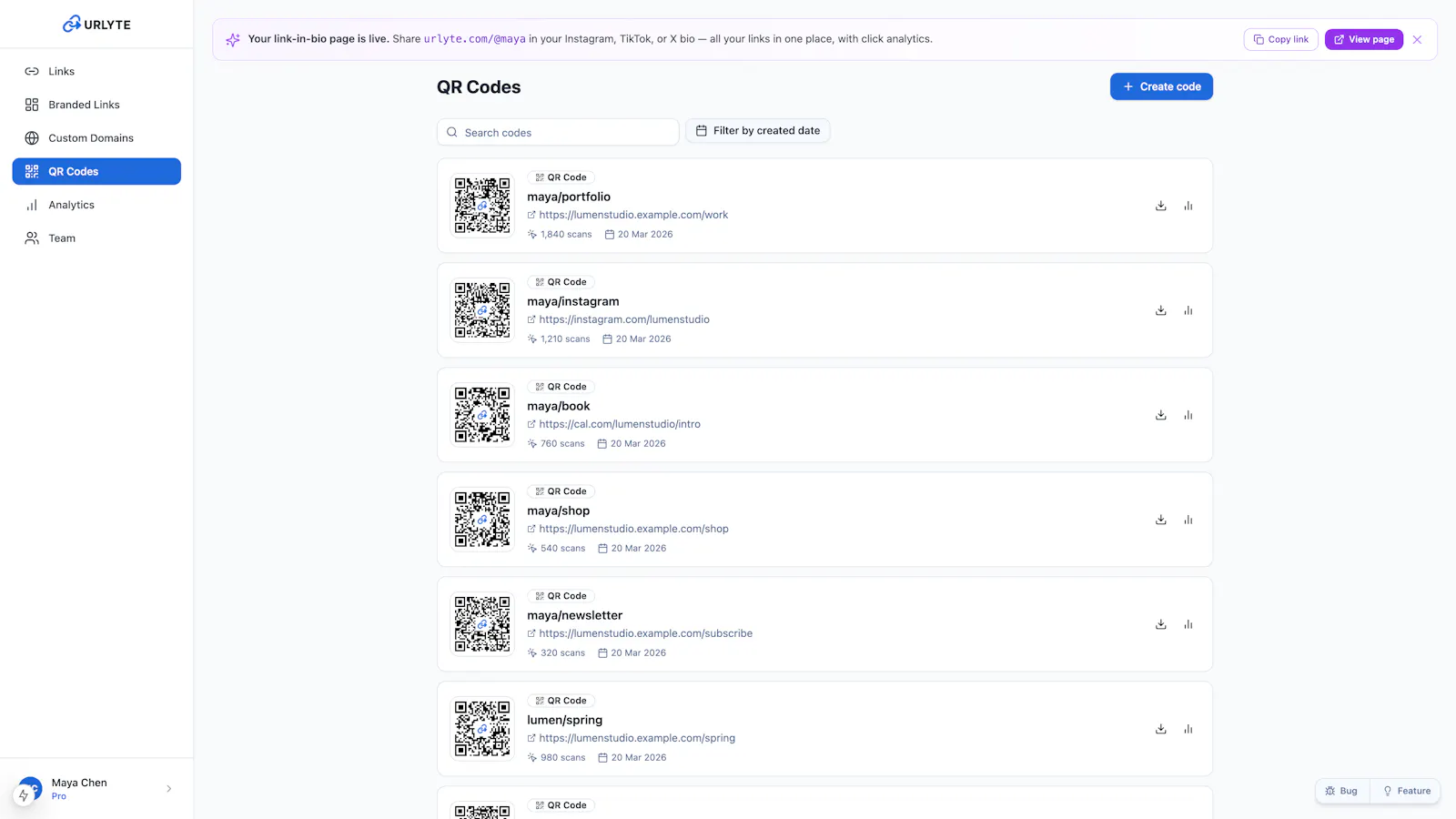 URLyte screenshot 7