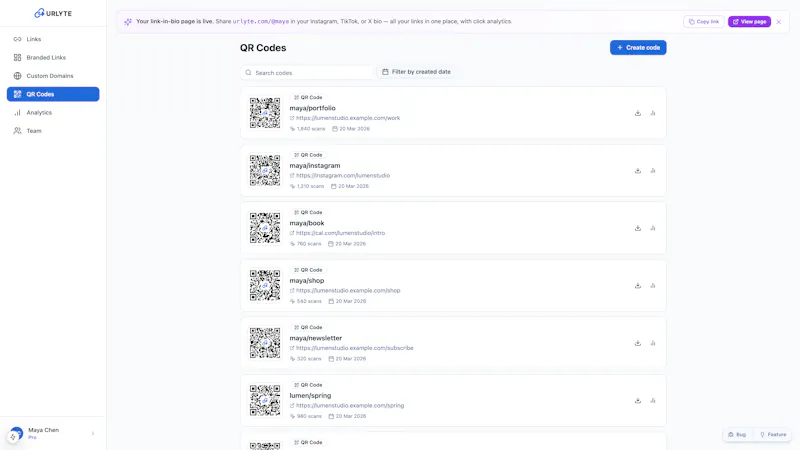 URLyte screenshot 7